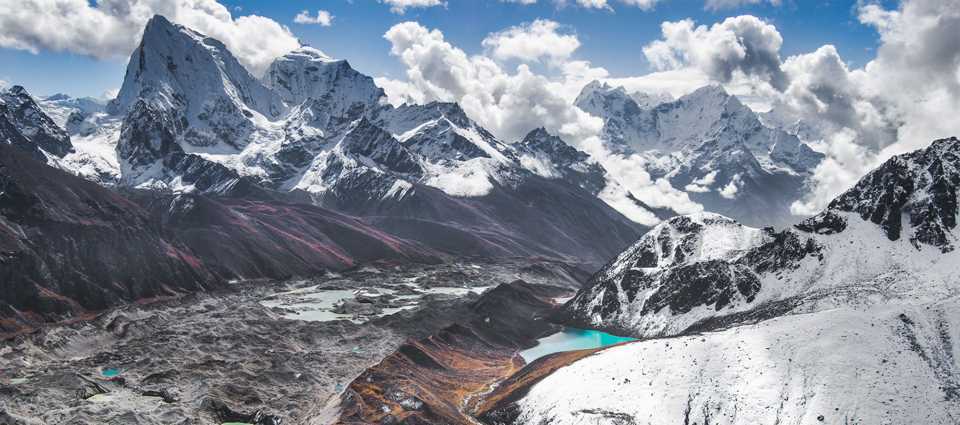 The Everest Base Camp Trek via Gokyo Lakes and Chol-La Pass