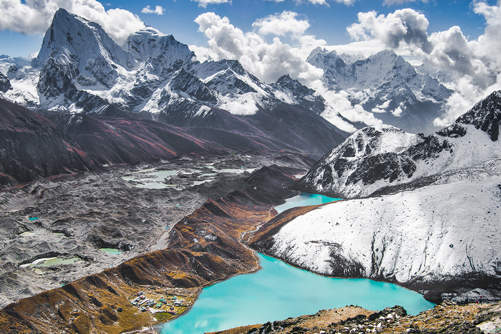 The Everest Base Camp Trek via Gokyo Lakes and Chol-La Pass